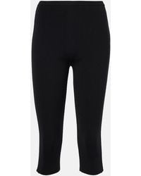 TOTEME - Jersey Capri Pants - Lyst