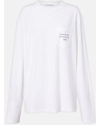 Acne Studios - Edden Oversized Cotton-Blend T-Shirt - Lyst