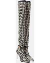 Balmain Over-the-knee boots for Women | Online Sale up to 60% off | Lyst