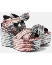 Missoni - Julia Embellished Sandals - Lyst