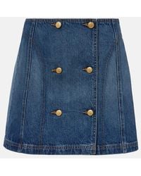 Ulla Johnson - Jeansrock Clara - Lyst