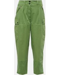 Tom Ford - Low-rise Cotton Twill Cargo Pants - Lyst