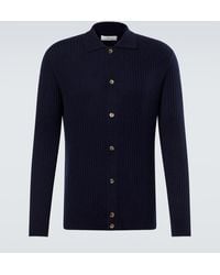 arch4 - Mr Granger Ribbed-Knit Cashmere Cardigan - Lyst