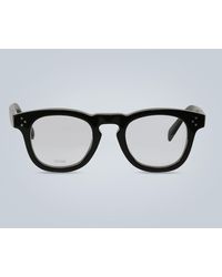 Céline Occhiali tondi in acetato - Nero