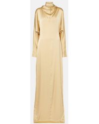 TOVE - Imre Silk-Blend Maxi Dress - Lyst