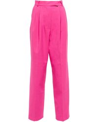 Frankie Shop Exclusive To Mytheresa – Bea High-rise Straight Trousers - Pink