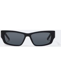 Saint Laurent - Sl M182 Jazz Rectangular Sunglasses - Lyst