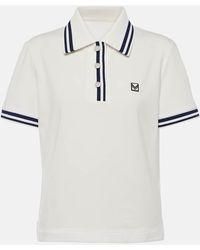 Tory Sport - Polohemd Aus Einem Baumwollgemisch - Lyst
