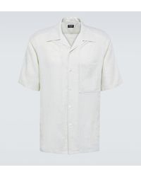 ZEGNA - Oasi Lino Shirt - Lyst