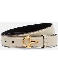 Gucci - Horsebit Leather Belt - Lyst