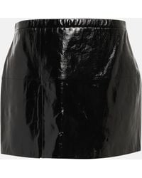 Stouls - Franny Patent Leather Miniskirt - Lyst