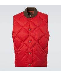 RRL - Quilted Twill Vest - Lyst