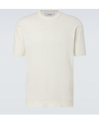 Lardini - T-Shirt Aus Baumwolle - Lyst