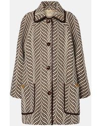 Valentino - Vgold Wool And Cashmere Coat - Lyst