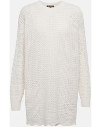 Loro Piana - Cashmere And Silk Oversized Sweater - Lyst