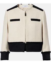Max Mara - Pagaia Cotton And Linen-Blend Jacket - Lyst