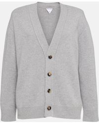 Bottega Veneta - Luxurious V-Neck Cashmere Cardigan For - Lyst