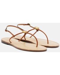 Amanu - Naivasha Leather Thong Sandals - Lyst