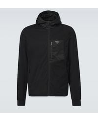 Prada - Cotton-Blend Jacket - Lyst