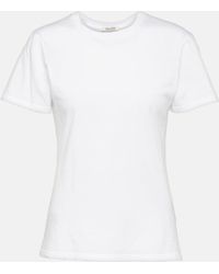 Nili Lotan - Mariela Cotton Jersey T-Shirt - Lyst