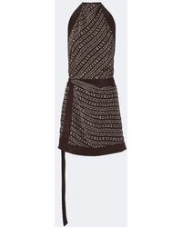 SIR. - Astrid Printed Open-Back Minidress - Lyst