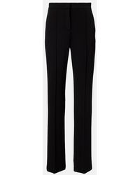 Max Mara - Dinda High-Rise Jersey Straight Pants - Lyst