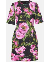 Dolce & Gabbana - Mini Dress - Lyst
