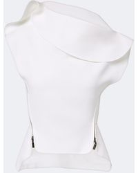 Maticevski - Whirl Draped Top - Lyst