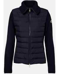 Moncler - Paneled Quilted Down Jacket - Lyst