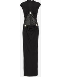 Christopher Esber - Embellished Cutout Jersey Maxi Dress - Lyst