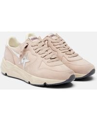Golden Goose - Running Sole Leather Sneakers - Lyst