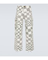 ERL - Printed Cotton Cargo Pants - Lyst