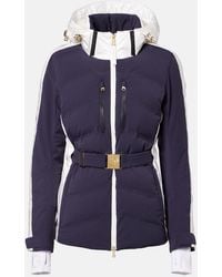 Bogner - Kira Belted Hooded Down Ski Jacket - Lyst