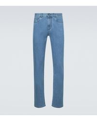 Canali - Slim Jeans - Lyst