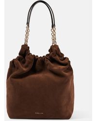 DeMellier London - Miami Suede Shoulder Bag - Lyst