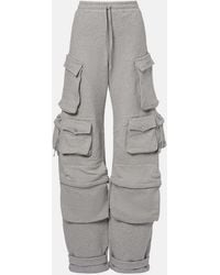The Attico - Cotton Jersey Sweatpants - Lyst