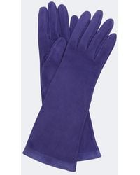 KHAITE - Remo Suede Gloves - Lyst