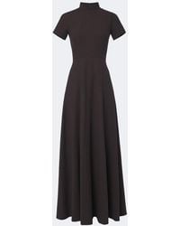 Emilia Wickstead - Malinda Wool Crepe Maxi Dress - Lyst