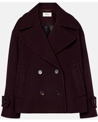 Chloé - Cappotto Doppiopetto - Lyst