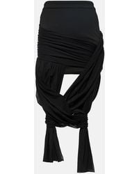 JW Anderson - Knot-Detail Wrap Skirt - Lyst
