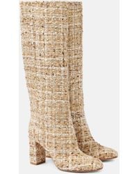 Gianvito Rossi - Boucle Knee-High Boots - Lyst