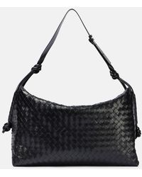 Bottega Veneta - Weekender Loop Large Aus Leder - Lyst