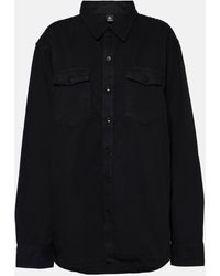 Wardrobe NYC - Denim Shirt - Lyst