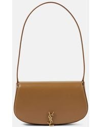 Saint Laurent - Voltaire Mini Leather Shoulder Bag - Lyst