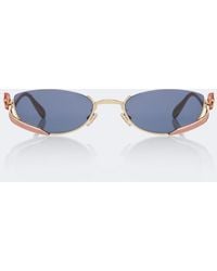 Dior - Dior Bow B1U Oval Sunglasses - Lyst