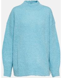 Isabel Marant - Pullover lupetto Idol in misto mohair - Lyst