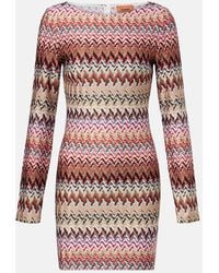 Missoni - Abito Corto A Maniche Lunghe - Lyst