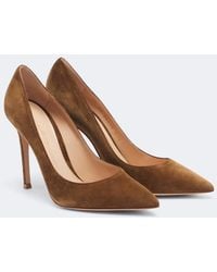 Gianvito Rossi - Gianvito 105 Suede Pumps - Lyst