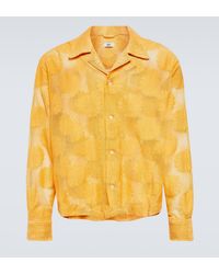 Bode - Sunflower Cotton-blend Lace Shirt - Lyst