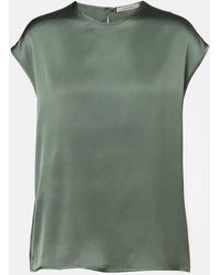 Asceno - Top Dasha De Sarga De Seda - Lyst